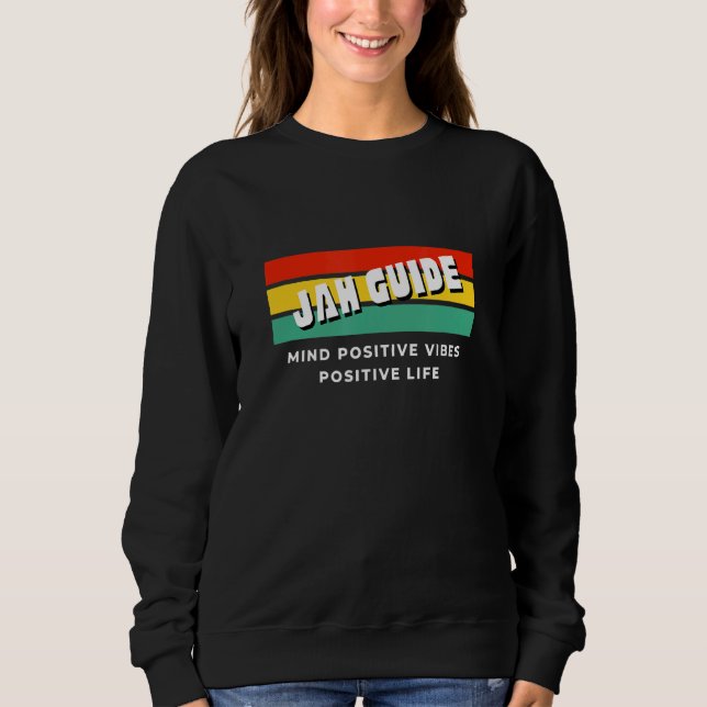 Sudadera Jah guiará las raíces rastafarianas (Anverso)