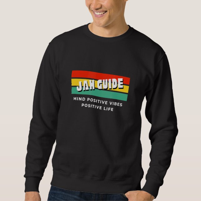 Sudadera Jah guiará las raíces rastafarianas (Anverso)