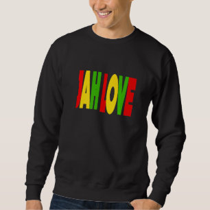 Sudadera Jah Love Rastafarian Jamaica Reggae Roots & Cultur