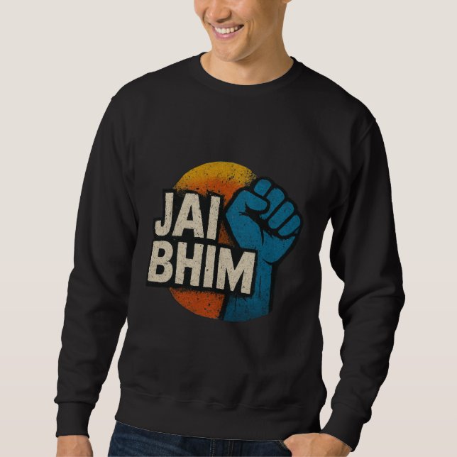 Sudadera Jai Bhim | Symbol of Equality and Justice (Anverso)