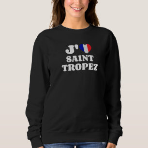 Sudadera J'aime Saint Tropez Bandera Francia I Love Sain
