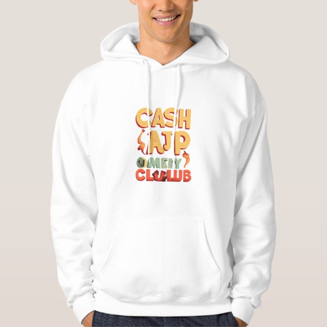 Sudadera jaket Clothing Shoes Masculino degi tal cash (Anverso)