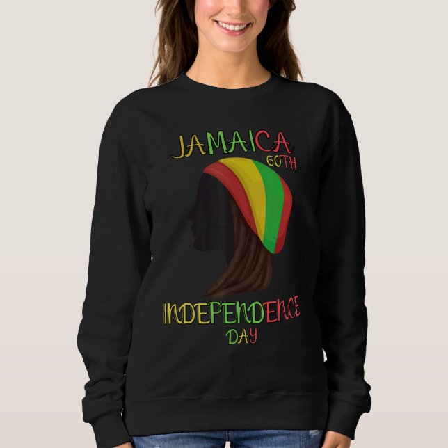 Sudadera Jamaica 60th Independence Proud To Be Jamaican 5 (Anverso)