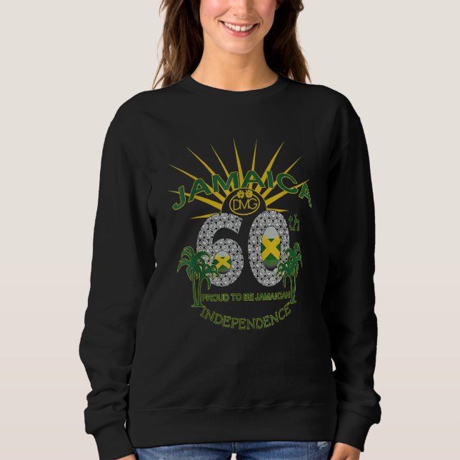 Sudadera Jamaica 60th Independence Proud To Be Jamaican 6 (Anverso)