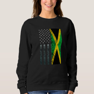 Sudadera Jamaica American cultiva raíces jamaiquinas en el