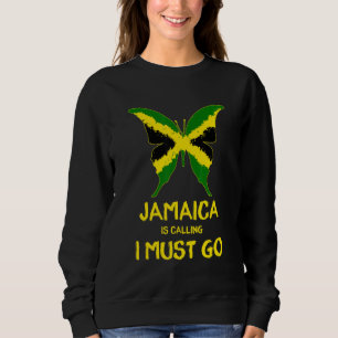 Sudadera Jamaica dice que debo estar orgullosa de las mujer