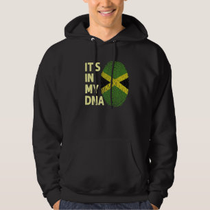 Sudadera Jamaica En Mi Equipo De Bandera Jamaiquina De Adn