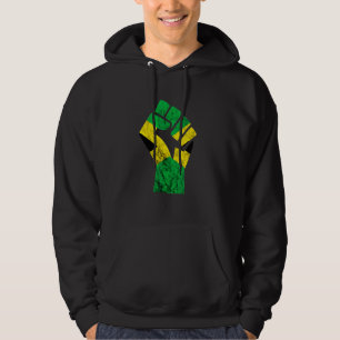 Sudadera Jamaica Fist Jamaican Orgullo Bandera Jamaiquina C