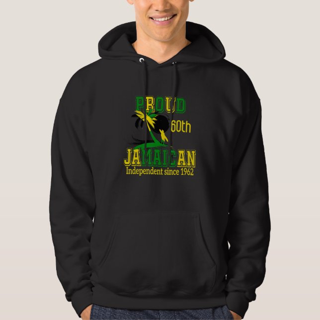 Sudadera Jamaica Independence Day 2022  Proud Jamaican 1962 (Anverso)