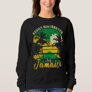 Sudadera Jamaica Retro Jamaican Distrae Fácilmente