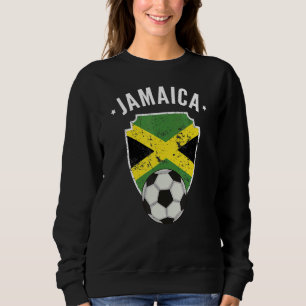 Sudadera Jamaica Soccer Jamaica Bandera Fútbol Orgullo jama