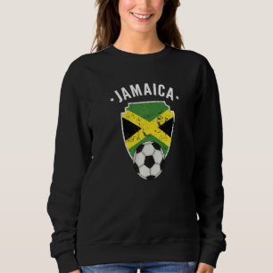 Sudadera Jamaica Soccer Jamaica Bandera Fútbol Orgullo jama