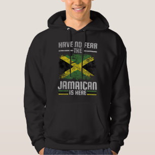 Sudadera Jamaiquino está aquí Bandera de Jamaica adora a ge