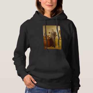 Sudadera James Earl Carter pintó retrato del presidente de