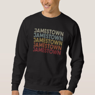 Sudadera Jamestown California Jamestown CA Retro Vintage Te