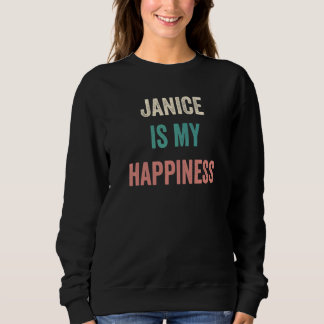 Sudadera Janice Is My Happiness