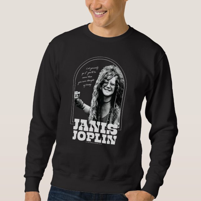 Sudadera Janis Joplin - Deja Que Te Vayas Más (Anverso)