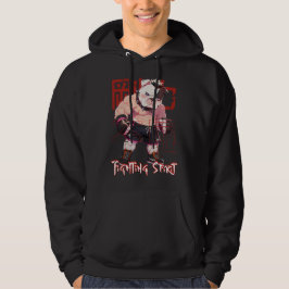 Sudadera Japanese Retro Anime Bulldog MMA Mixed Martial Art