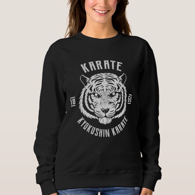 Sudadera Japanese Tiger  Karate (Anverso)