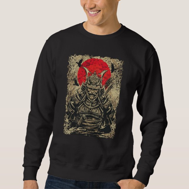 Sudadera Japanese Warrior Samurai (Anverso)