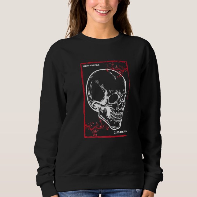Sudadera Japón Demon Skull Devil Face Vaporwave Aestheti (Anverso)