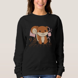 Sudadera Japón Kawaii: la ardilla, los animales japoneses d