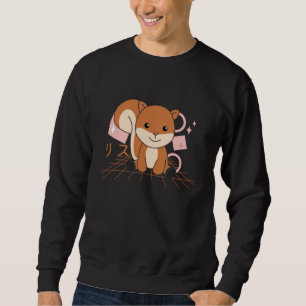 Sudadera Japón Kawaii: la ardilla, los animales japoneses d