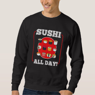 Sudadera Japón Sashimi Sushi Chopsticks Sushibar Temaki Nor