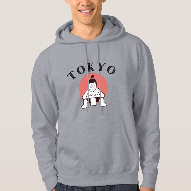 Sudadera Japón Sumo Tokio - Hijo del Sol (Anverso)