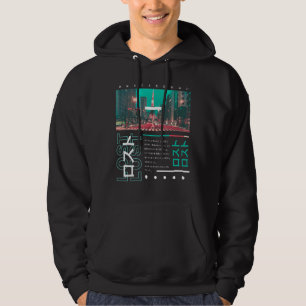 Sudadera Japón Tokyo Cyberpunk Art Streetwear Retro Grap