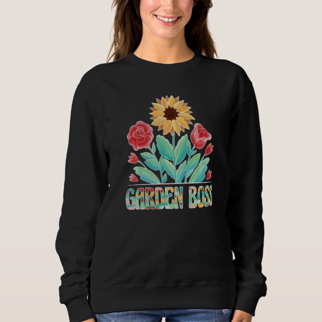 Sudadera Jardín Boss Gardener Gardening (Anverso)