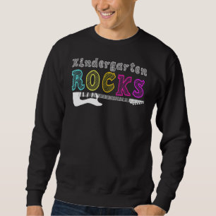 Sudadera Jardín De Niños Roca Con La Guitarra De Vuelta A L