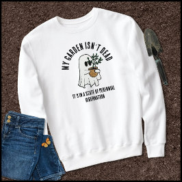 Sudadera Jardín divertido diciendo un fantasma banal