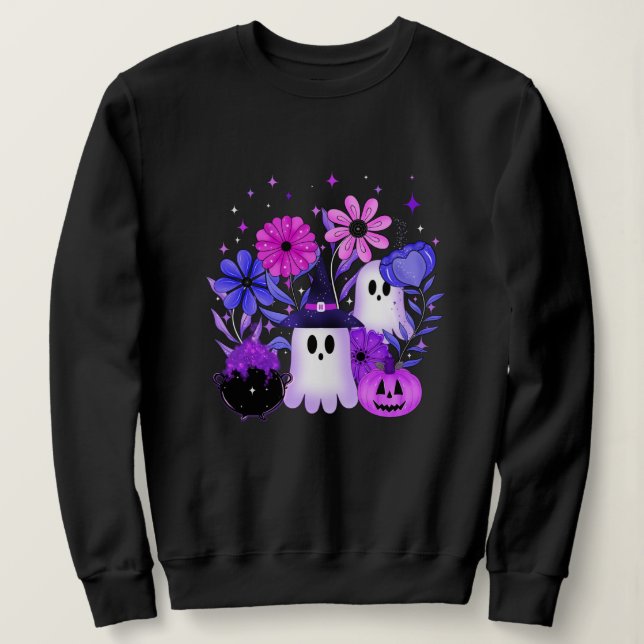 Sudadera Jardín Embrujado de Medianoche (Anverso del diseño)