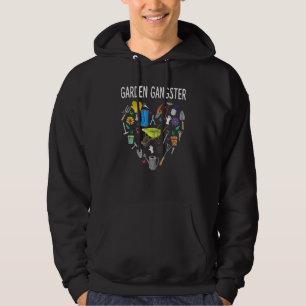Sudadera Jardín Gangster Gardening Corazón Elemento Para Ja
