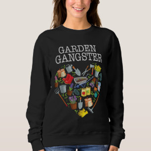 Sudadera Jardín Gangster Life Gardening corazón masculino