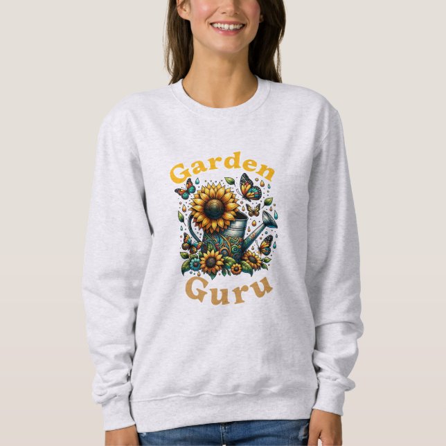 Sudadera Jardín Guru Waters Can Garden Ash Sweatshirt