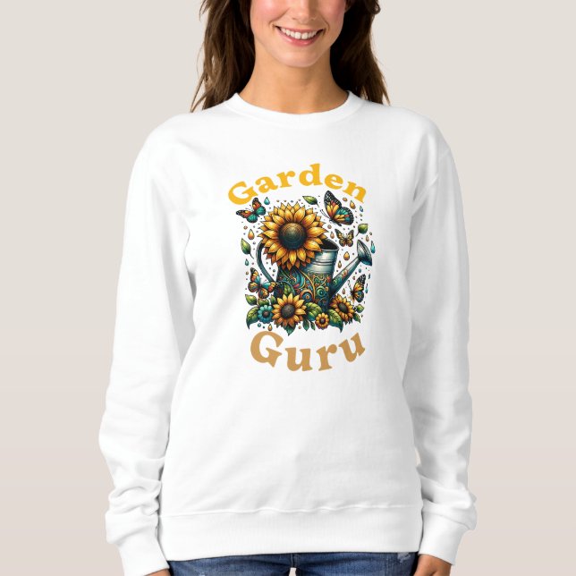 Sudadera Jardín Guru Waters Can Garden Sweatshirt (Anverso)