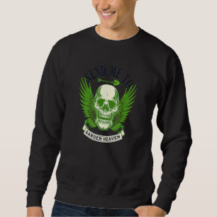 Sudadera Jardín Heaven Rebellier Gardener Guay Skull Garde