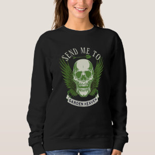Sudadera Jardín Heaven Rebellier Gardener Guay Skull Garde