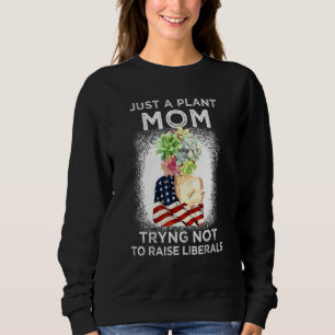 Sudadera Jardín Mamá tratando de no criar a los liberales e