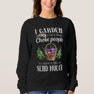 Sudadera Jardín para no asfixiar plantas de jardinería