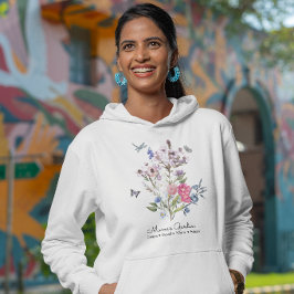 Sudadera Jardín Personalizado de Mamá