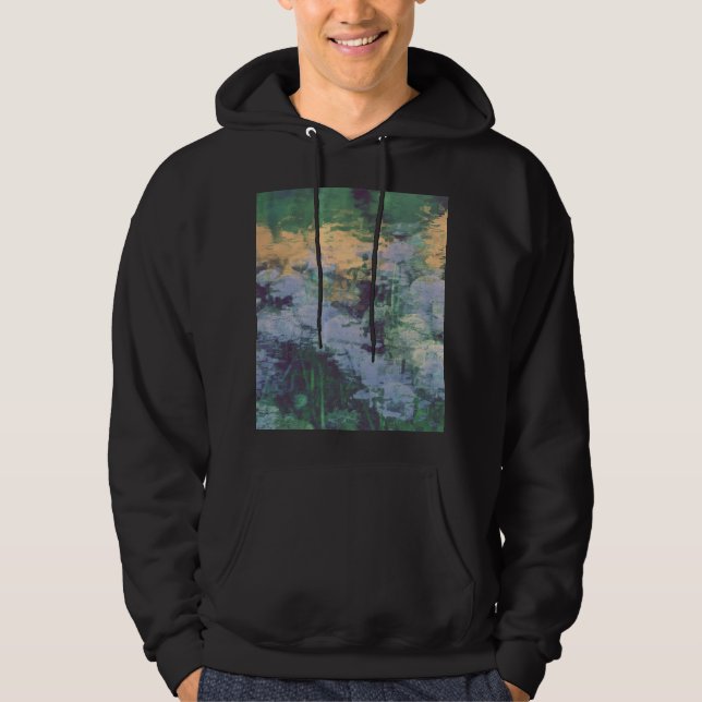 Sudadera Jardín Secreto - Flores de lago (Anverso)