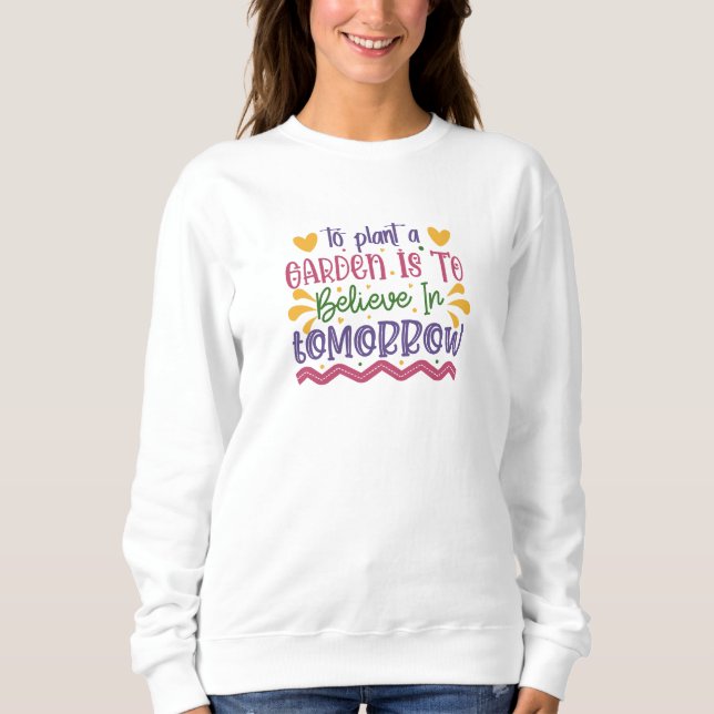 Sudadera Jardín Sweatshirt (Anverso)