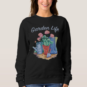 Sudadera Jardín Vida Graciosa Jardín Primavera al aire libr