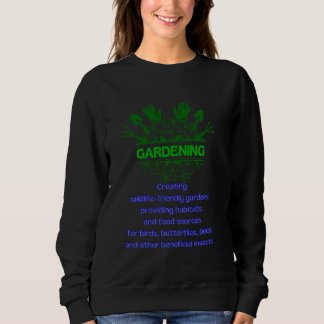 Sudadera Jardinería - Creación de jardines para la vida sil