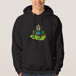 Sudadera Jardinería Para Chicas Paisajeando El Pingüino