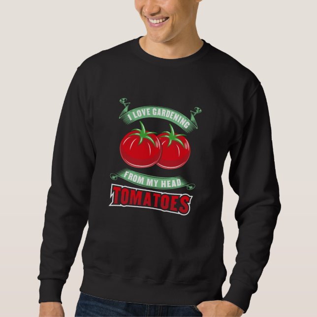 Sudadera Jardinería Tomates (Anverso)