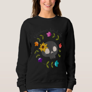 Sudadera Jardinero De Vida Rebelde Gardener Cute Skull F
